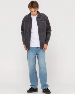 Shop V8 Coup Cord Zip Up Jacket Mens Jackets