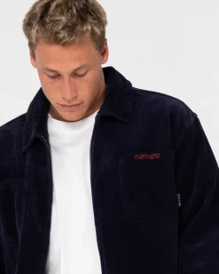 Hot V8 Coup Cord Zip Up Jacket Mens Jackets
