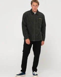 Fashion V8 Coup Cord Zip Up Jacket Mens Jackets