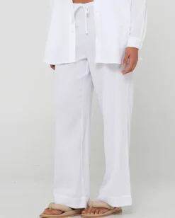 New Vahala High Waisted Relaxed Fit Pant Womens Pants