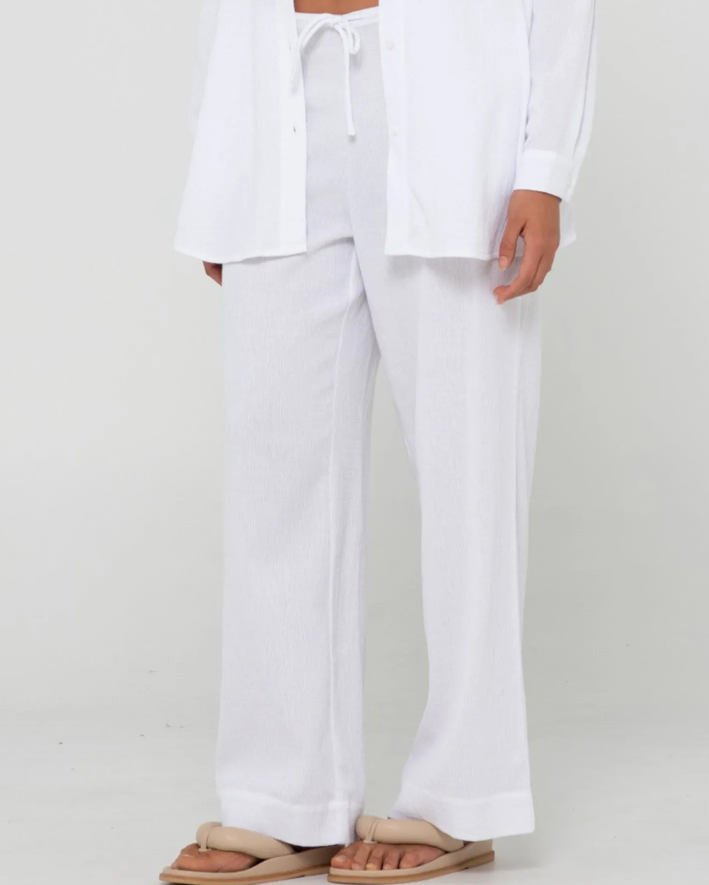 New Vahala High Waisted Relaxed Fit Pant Womens Pants