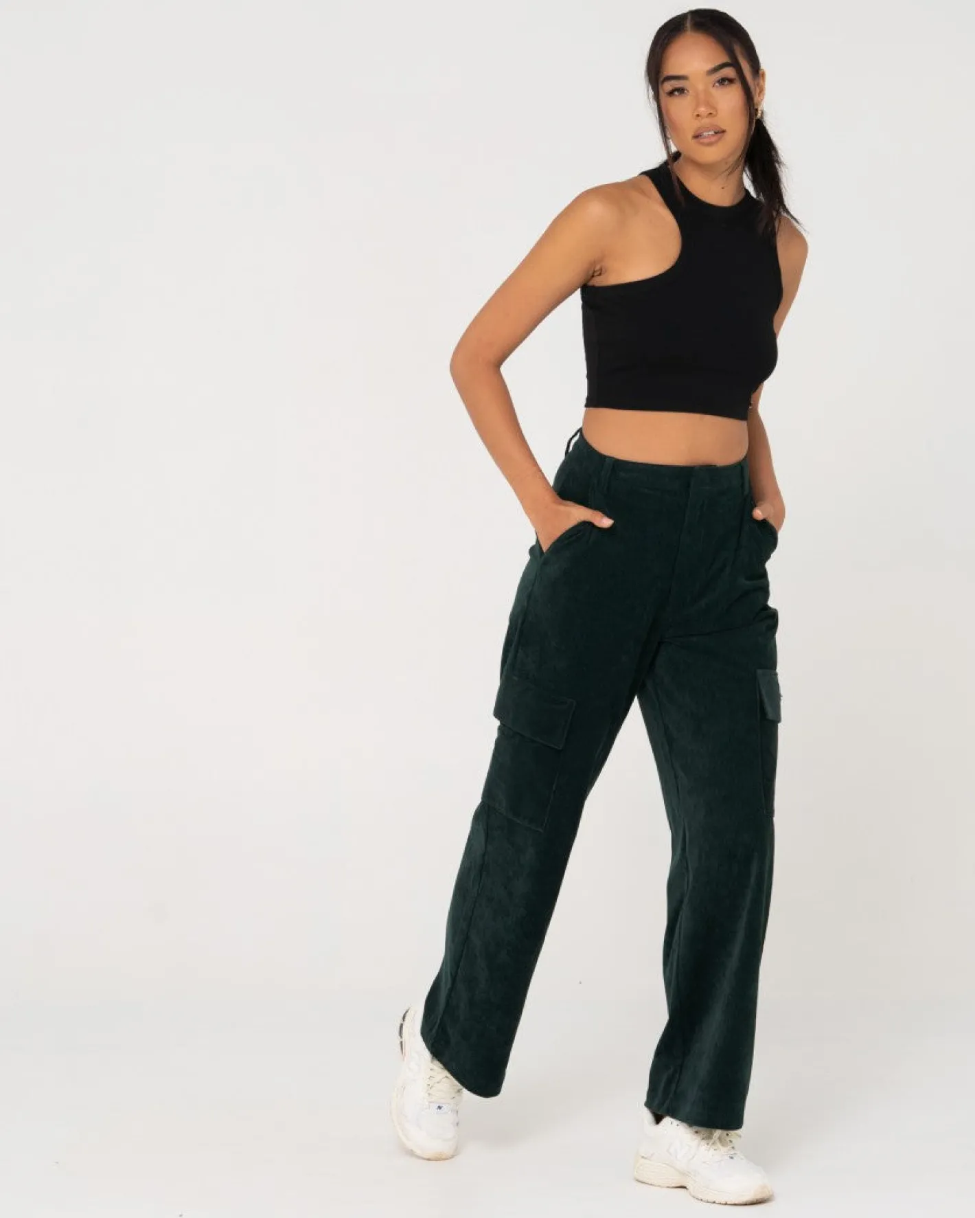 Hot Vicky Cut Out Crop Top Womens Fashion Tops