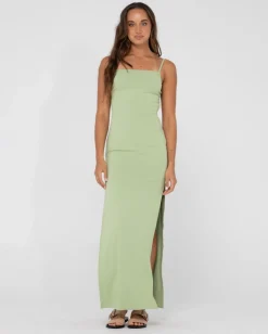 Best Vicky Side Split Slip Maxi Dress Womens Maxi Dresses