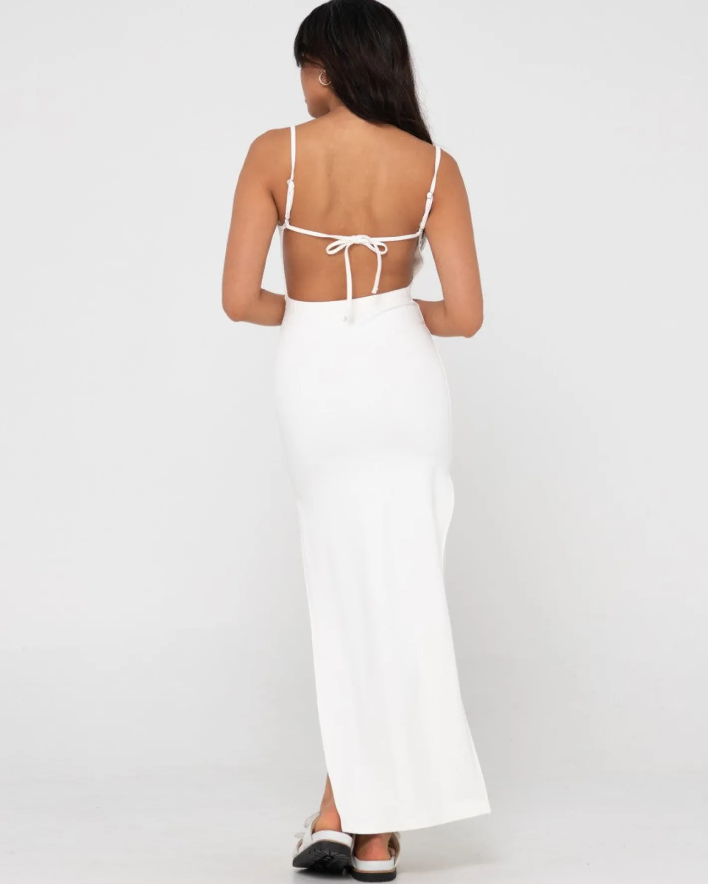 Discount Vicky Side Split Slip Maxi Dress Womens Maxi Dresses