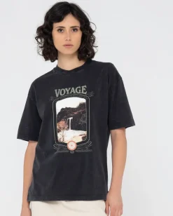 Cheap Voyage Boyfriend Fit Tee Womens Graphic Tees