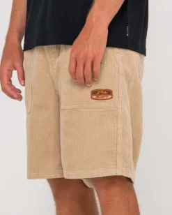 Flash Sale 8 Wale Workwear Elastic Short Boys Kids Bottoms