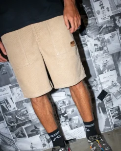 Flash Sale 8 Wale Workwear Elastic Short Boys Kids Bottoms