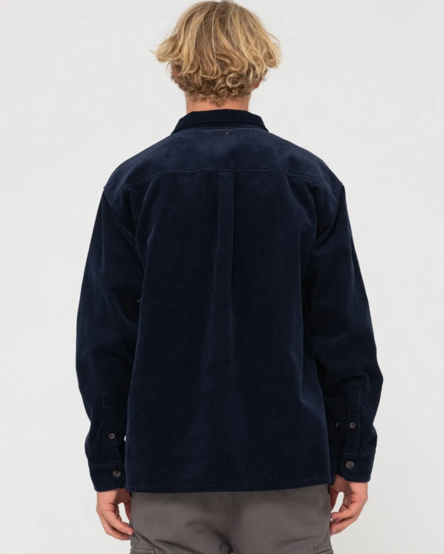 Clearance White Whale Long Sleeve Cord Shirt Mens Shirts