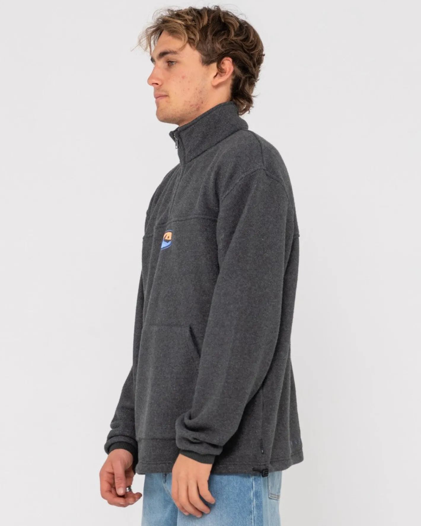 Best Sale Wild West 1/4 Zip Mens Hoodies & Fleece