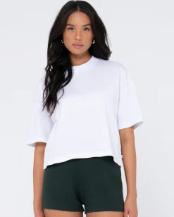 Store Wonderful World Organic Relaxed Tee Womens Tees & Tanks