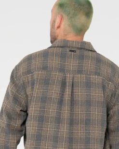 Discount Woodchuck Woven Plaid Zip Up Jacket Mens Jackets