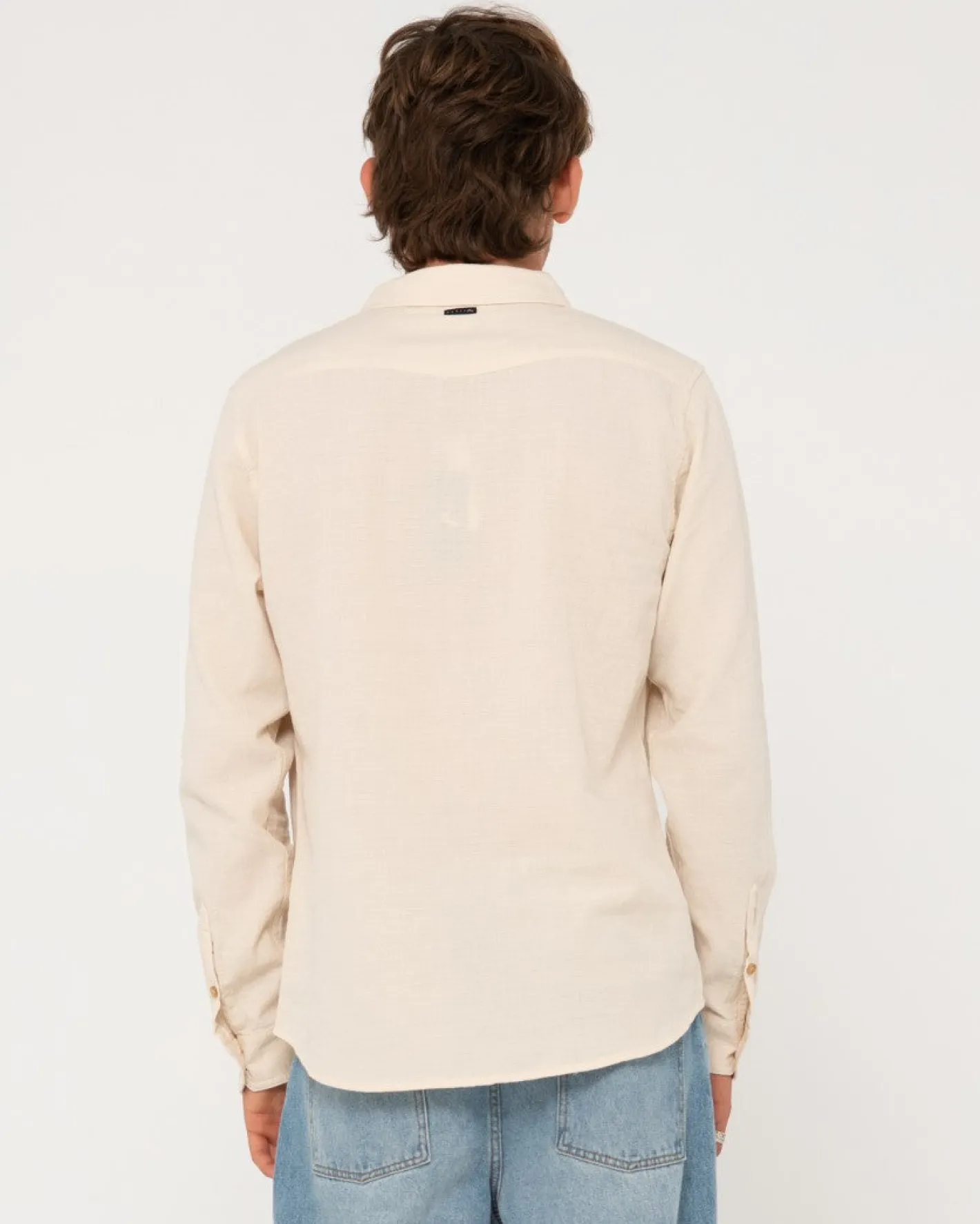 Flash Sale Yuma Linen Long Sleeve Shirt Mens Shirts