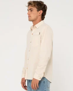 Flash Sale Yuma Linen Long Sleeve Shirt Mens Shirts
