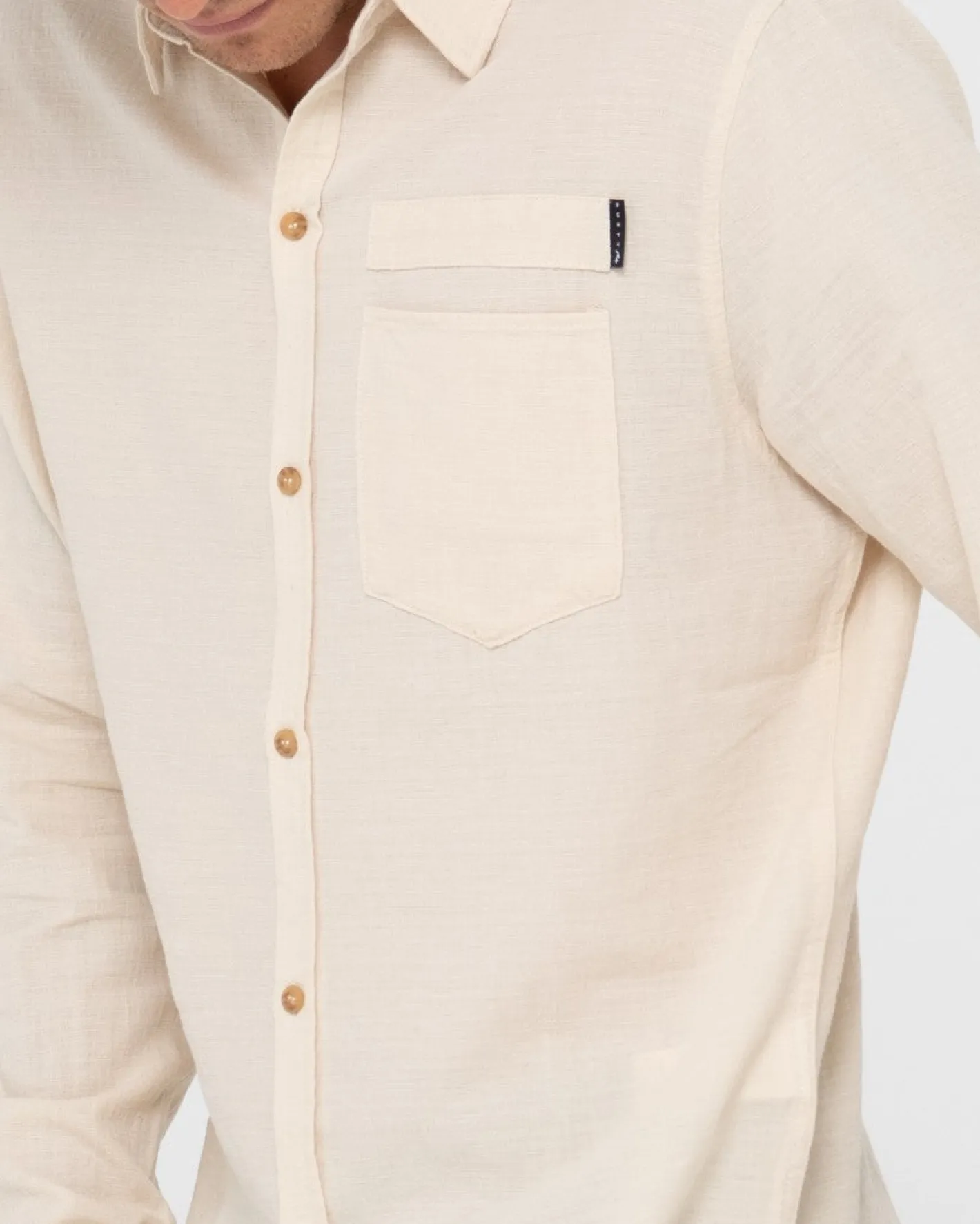 Flash Sale Yuma Linen Long Sleeve Shirt Mens Shirts