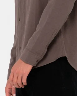 Online Yuma Linen Long Sleeve Shirt Mens Shirts