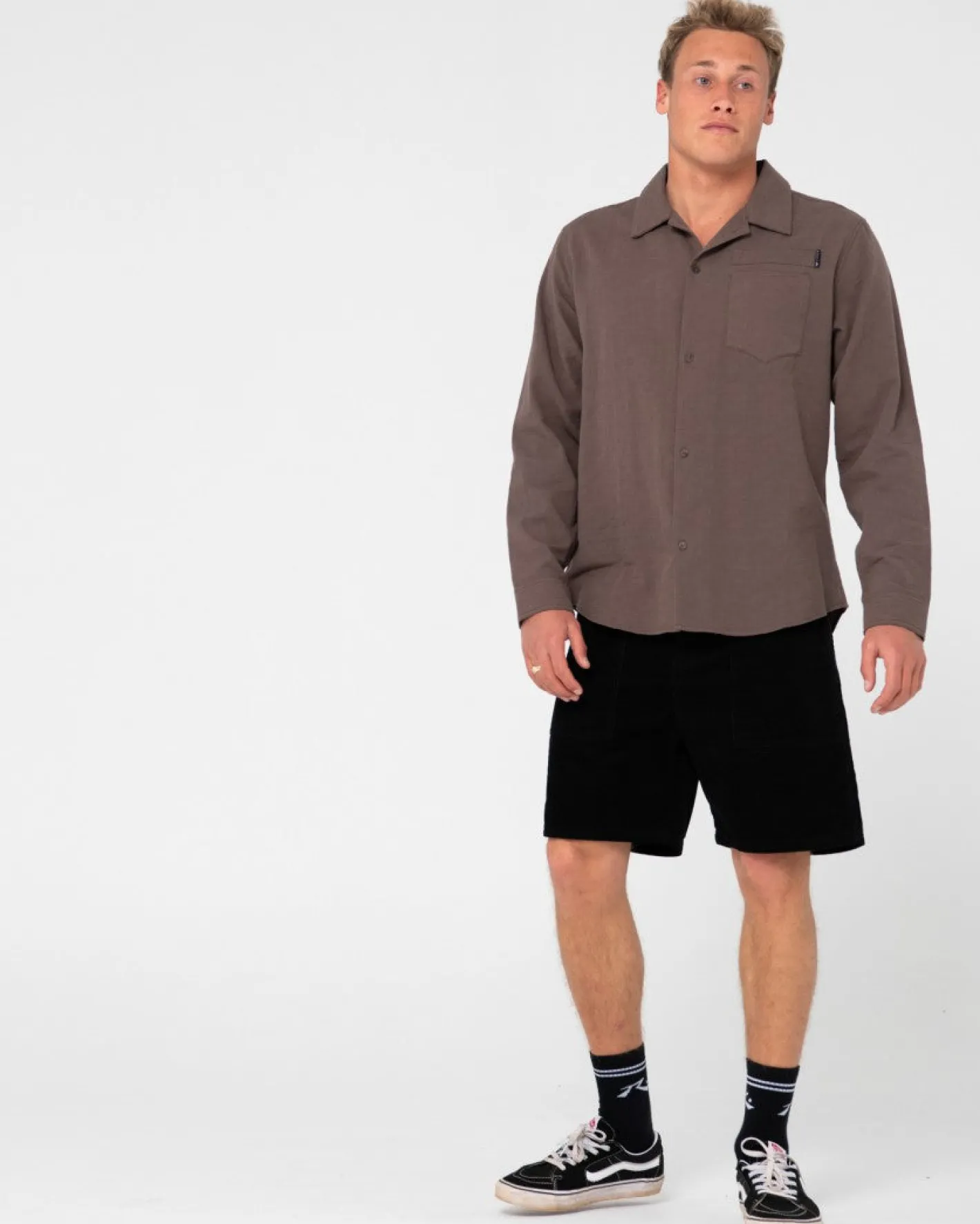 Online Yuma Linen Long Sleeve Shirt Mens Shirts